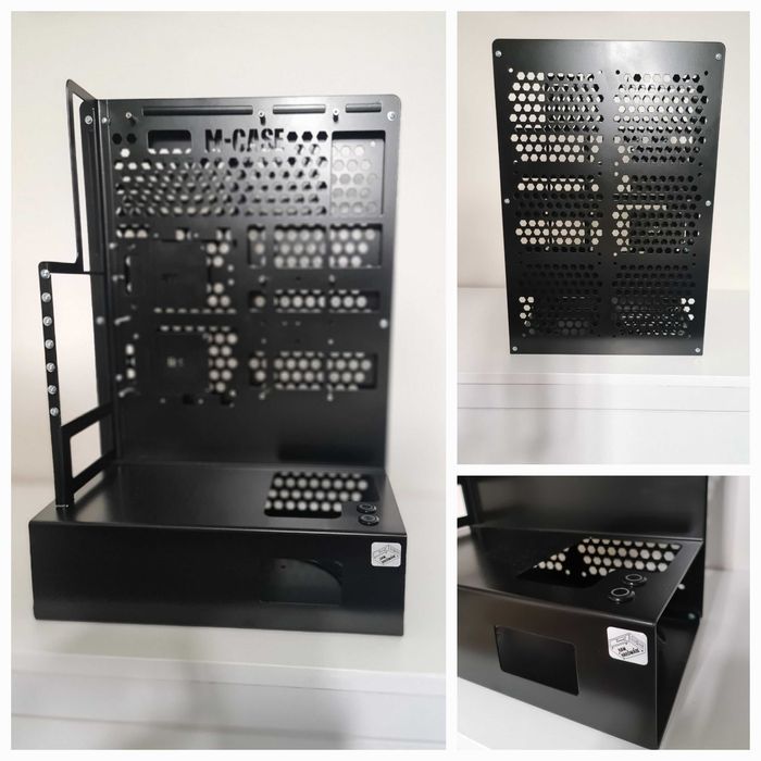 Unikat - TEST BENCH M-CASE 6 - ATX , 2 x AIO 420, Polska konstrukcja