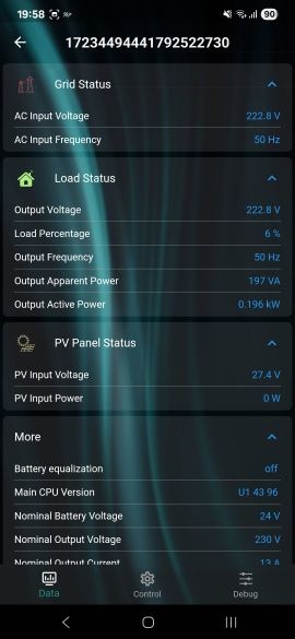 Оригинал! Wifi модуль для инверторов PowMr, Easun, Powland другие