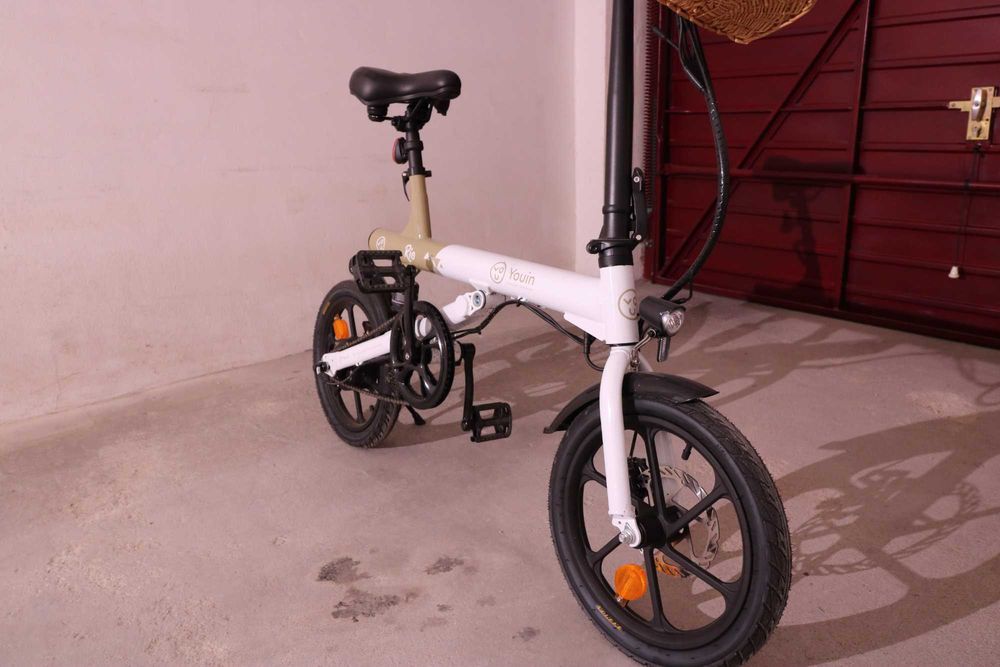 Bicicleta elétrica Youin Rio como nova. Fez 30 km