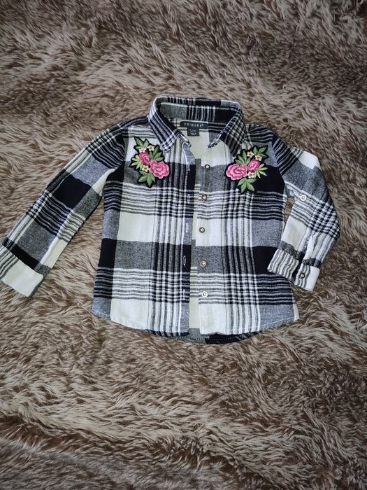 Koszula bluzka na guziki 92 cm