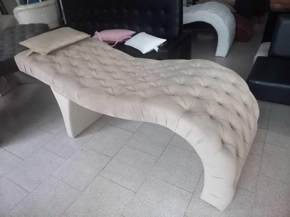 Maca / marquesa para esteticista, 170x60cm, bege