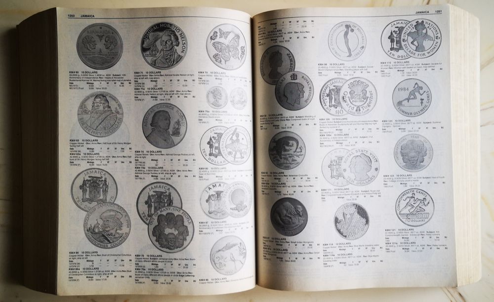 Каталог Краузе - книга про усі монети світу.