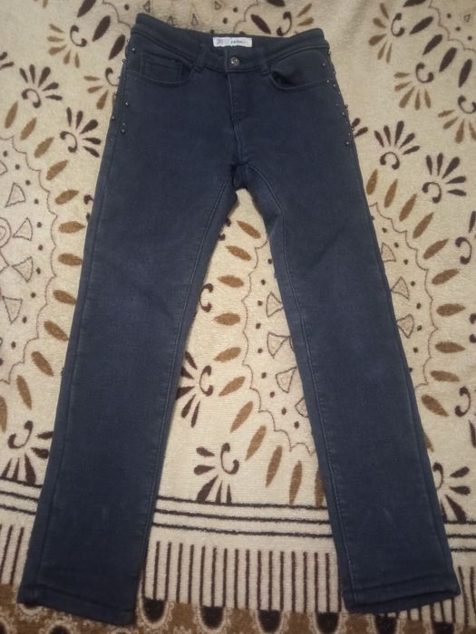 Джинси на дівчинку на флісі