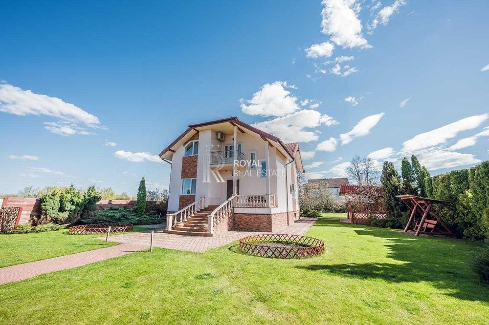 Продаж Будинок 390м2 7кімн 31 сотка Березівка Бучанський район Газ Басейн Сауна Бомбосховище