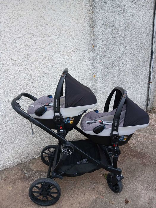 Carro bebé gémeos passeio completo