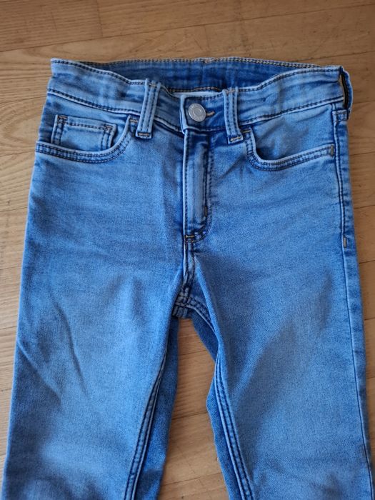 NOWE 116 spodnie H&M skinny super soft