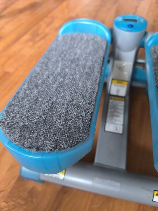 Stepper steper prosty Domyos Decathlon z nakładkami