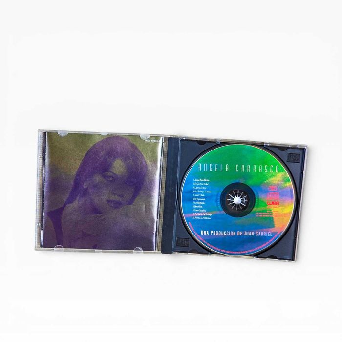 CD Ángela Carrasco — Una Producción de Juan Gabriel | WEA 1995