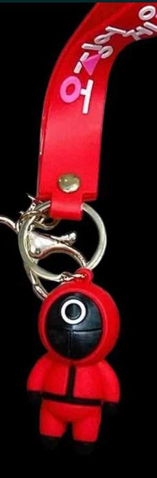 Nowy brelok SQUID GAME SMYCZ DO KLUCZY, torebki, plecak, telefonu
