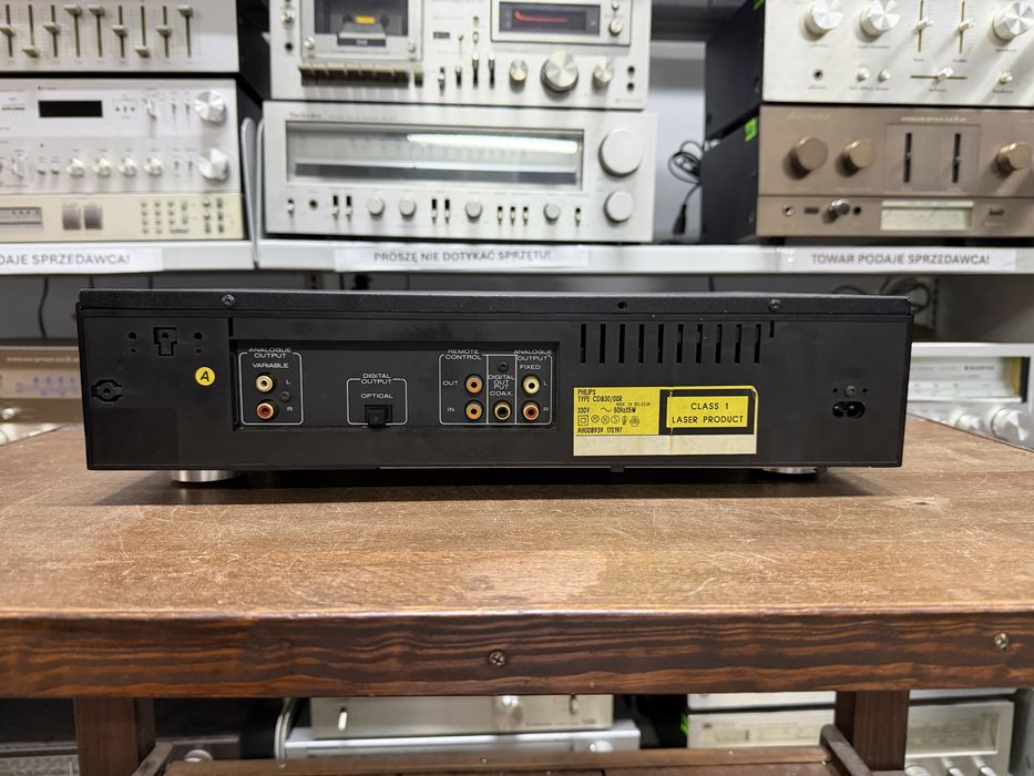 ‼️ Philips CD830 – Odtwarzacz CD Hi-Fi z Przetwornikiem Bitstream, Legendarnym Napędem CDM-4 i Solidną Konstrukcją Audio | Audio Room