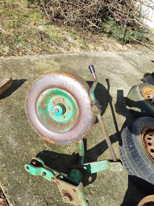 Koło podporowe stalowe.