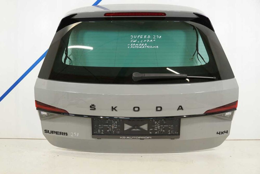 Skoda Superb III 3V Кришка багажника