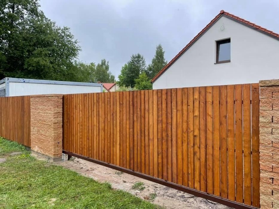 Deski strugane 18x90 mm. DESKA HEBLOWANA na wymiar- na ogrodzenie
