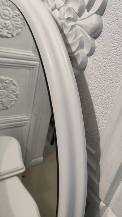 Zabytkowa toaletka  Chippendale okucia po renowacji