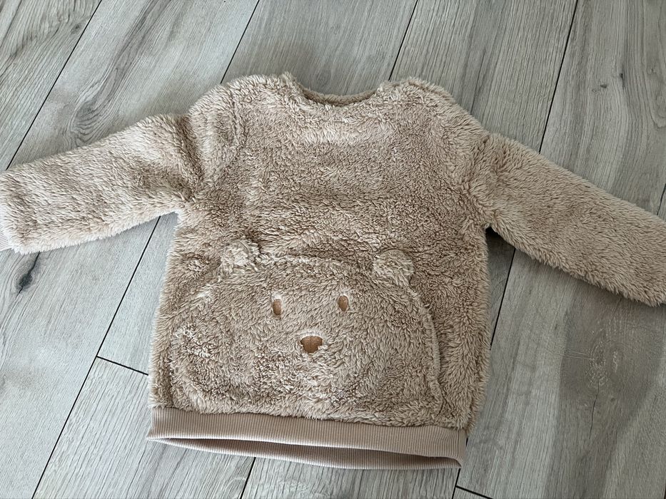 bluza pluszowa jak nowa r. 98