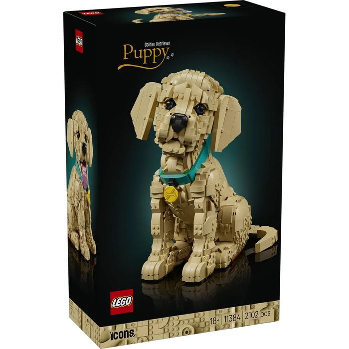 LEGO Icons Cachorrinho Golden Retriever.