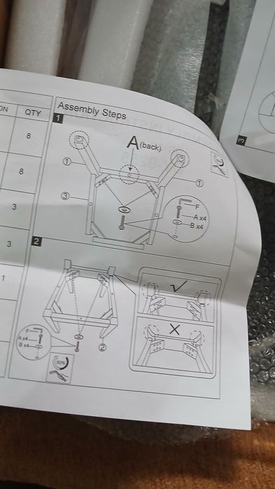 Cadeira de mesa novas