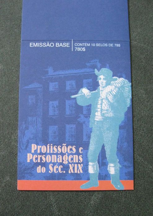 Carteira Nº101 Prof e Pers Séc. XIX, Vendedor de Tecidos (2º grupo)