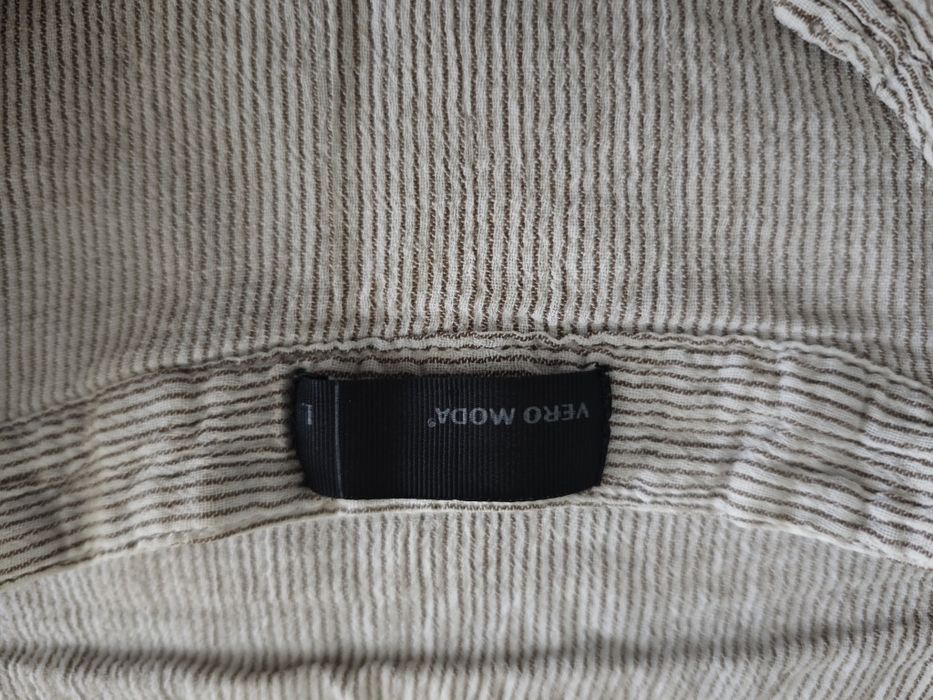 Beżowa tunika Vero Moda 100% bawełna L 40