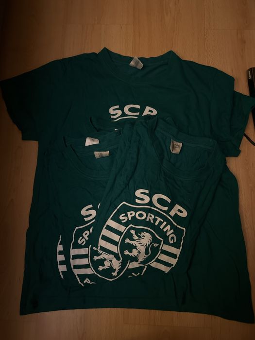 5 t-shirts do voleibol do Sporting