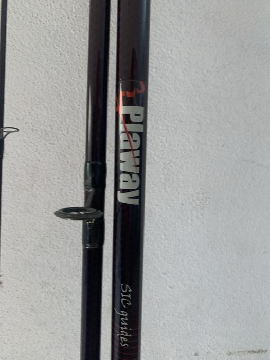Cana de pesca plaway, casa do benfica do porto