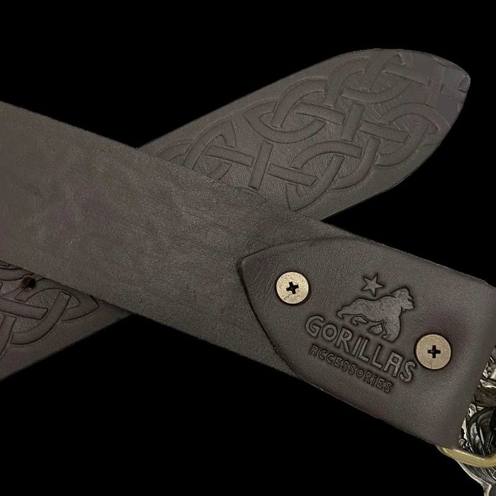 Ремінь (тиснення) з пряжкою Одін латунь bb52