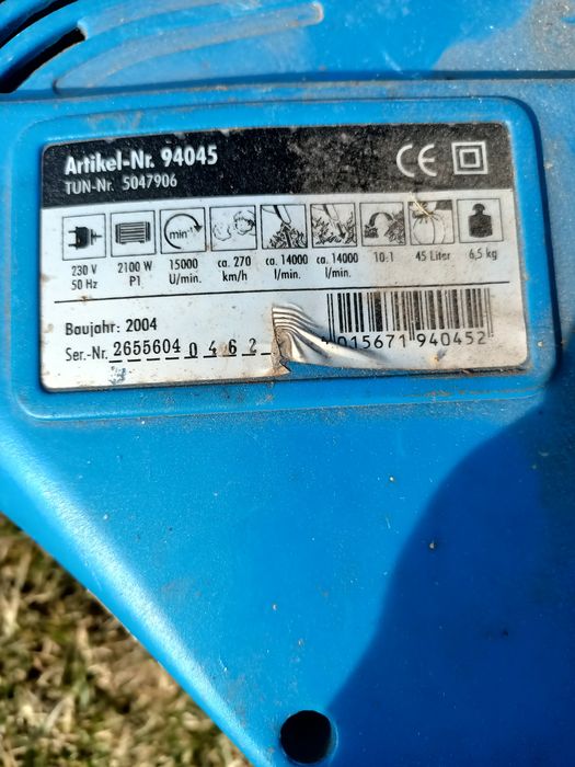 Dmuchawa elektryczna