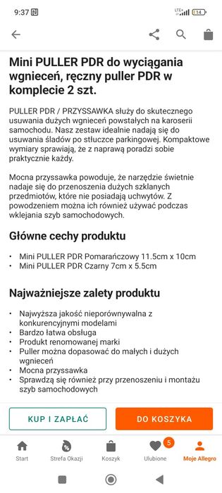 Sprzedam ręczny Puller do wgniecien 3 sztuki