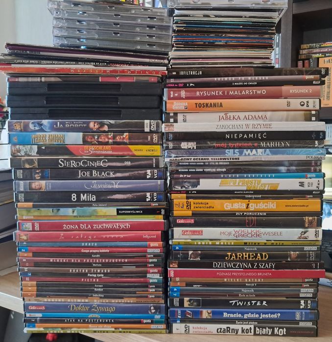 Zestaw 126 filmów DVD