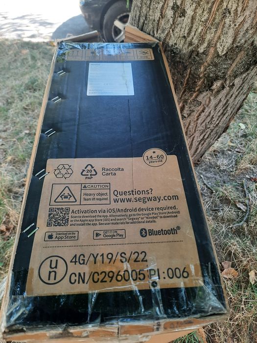 Єлектросамокат Ninebot Segway D 18 E