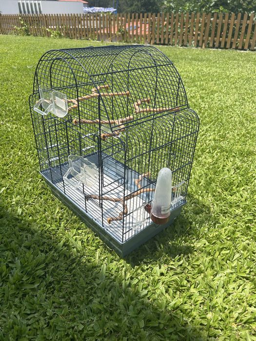 Gaiola grande para pássaros – Em bom estado