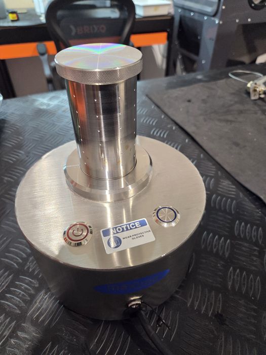 Máquina produção gelo seco