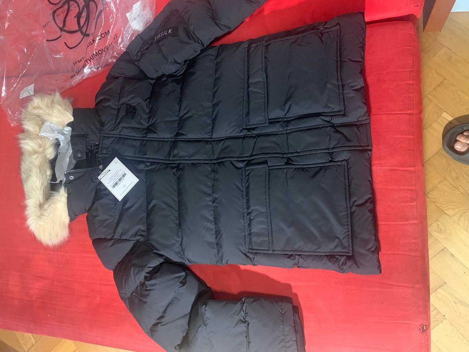 Kurtka SIKSILK Expedition Parka, rom. S, czarna