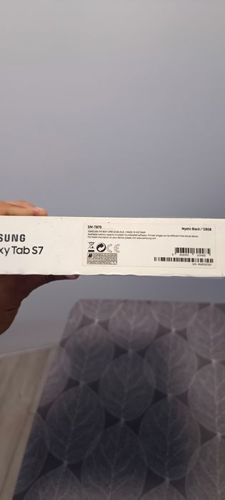 Tablet SAMSUNG Galaxy Tab S7 (11'' - 128 GB - 6 GB RAM - Wi-Fi - Preto