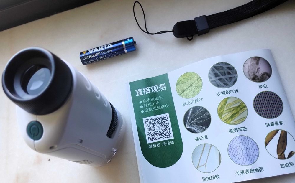 Microscópio Portátil Zoom 120X