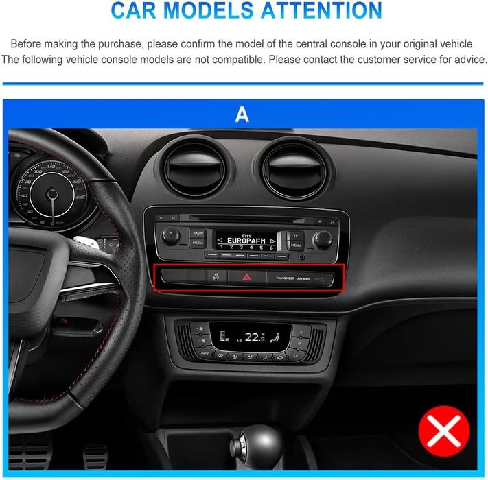 Автомагнітола Rimoody 2G 64G Android для SEAT IBIZA 6j IV 2009-2014