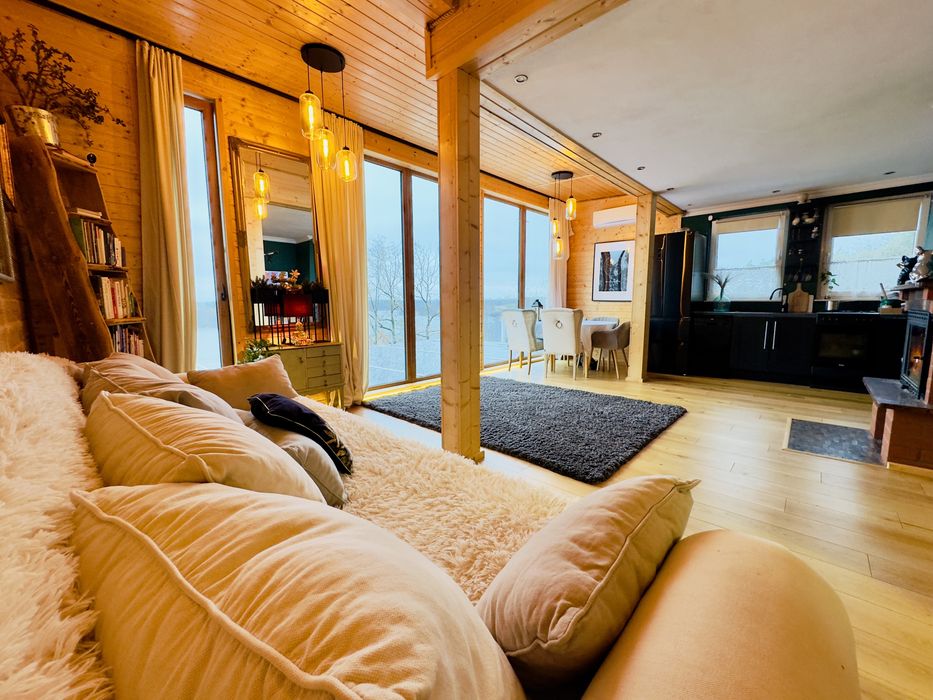 FERIE!! Domek na kaszubach,  Jacuzzi i Sauna na wyłączność