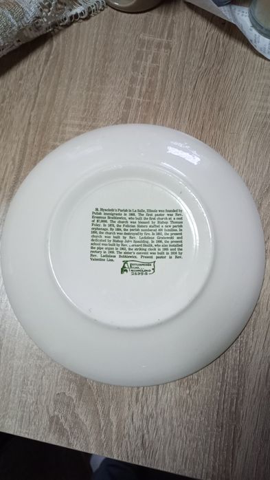 Talerz ozdobny. Używany.