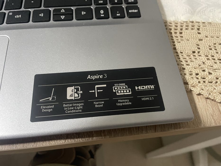 Portátil ACER ASPIRE3 A315-59-50SL (15.6" - Intel Core i5-1235U - RAM:12 GB - 512 GB SSD PCle - Intel Uma)