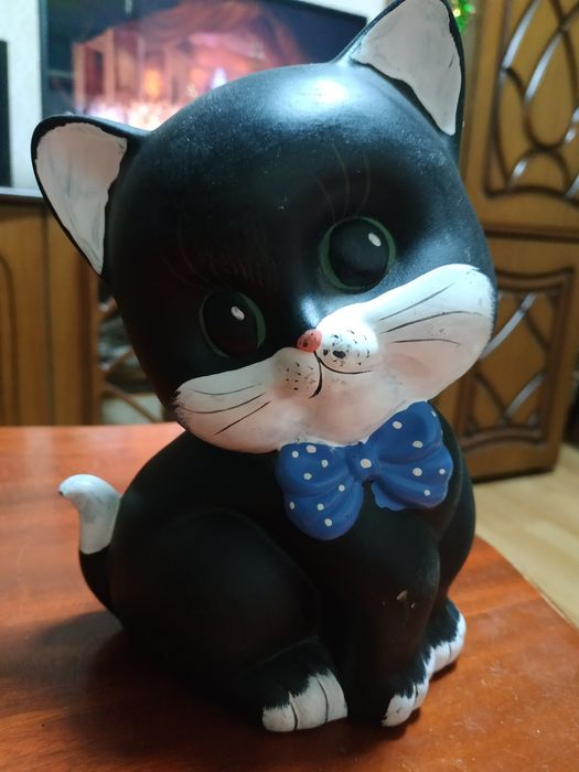 Копилка керамическая Котенок