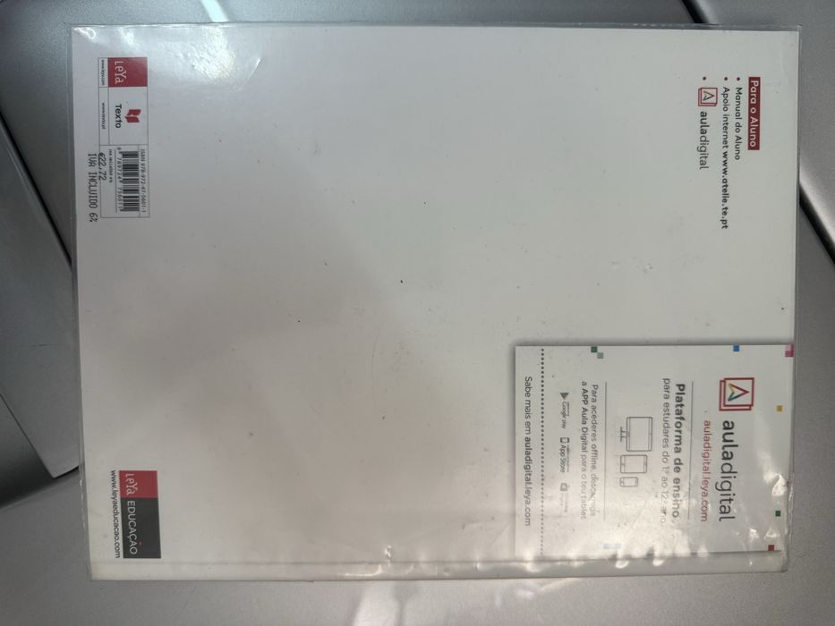 Manual Ateliê – Educação Visual 3.º Ciclo | Como Novo – 10€