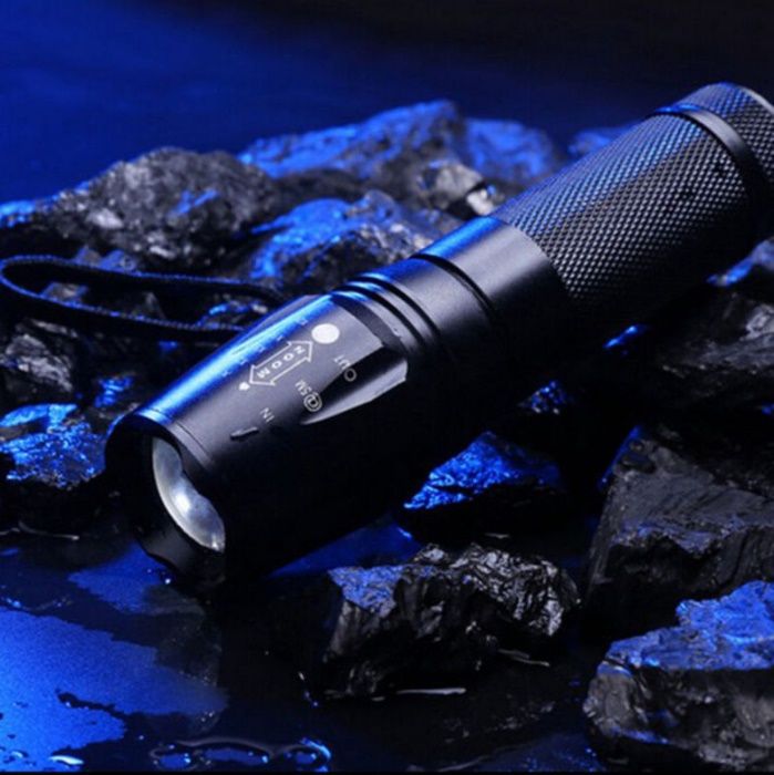 NOVA lanterna cree 5000 lm XM-L T6 LED pilha foco zoom AAA64575304862211123