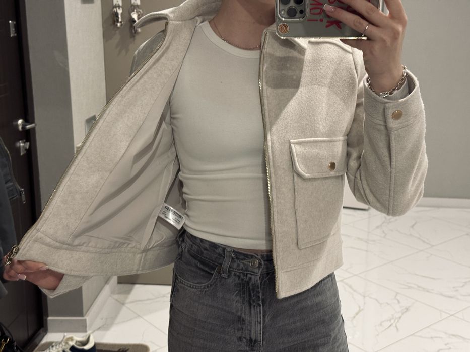 Укорочений жакет ZARA р.М
