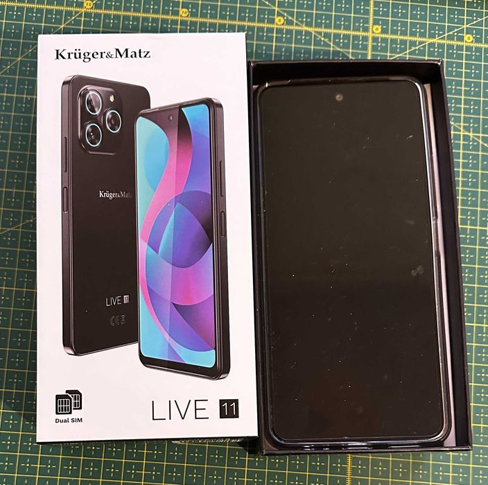 Smartfon Kruger&Matz LIVE 11 6,56" 6/128GB, Android 13