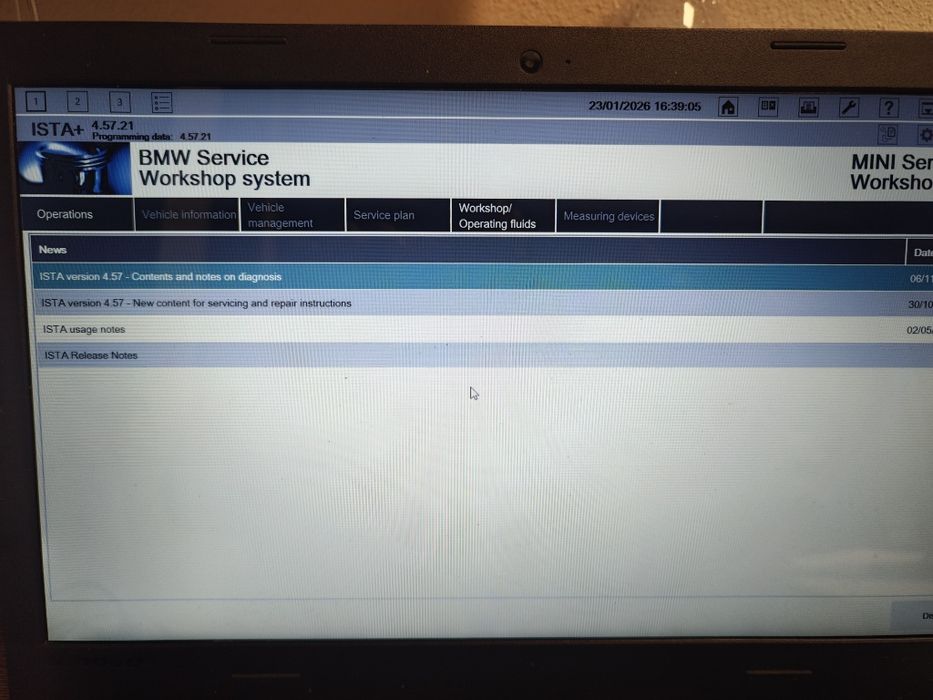 Máquina diagnóstico BMW ISTA