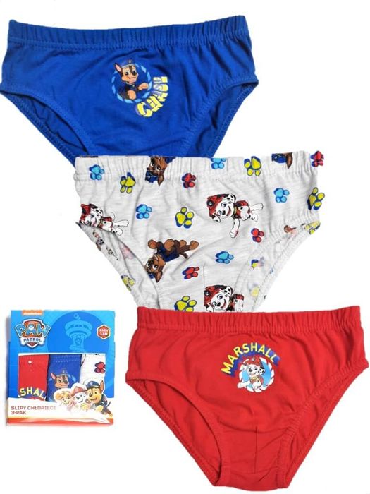 Zestaw Slipy Majtki Chłopięce + Skarpety 3Pak Psi Patrol 122/128