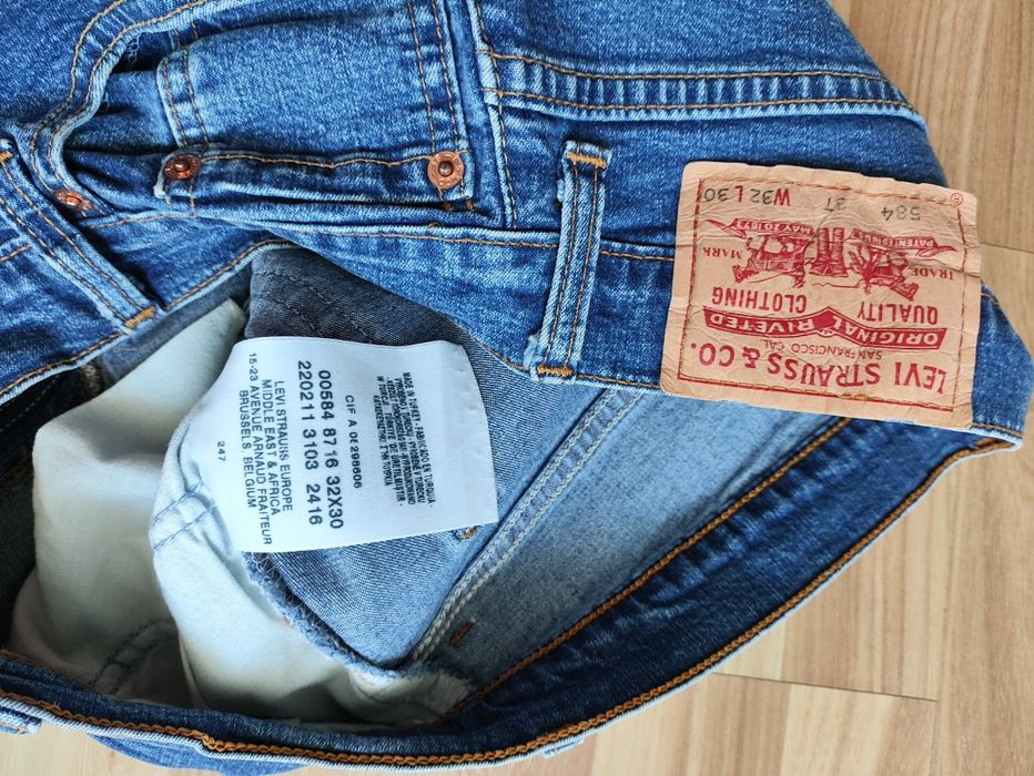 Spodnie jeansowe damskie Levi Strauss