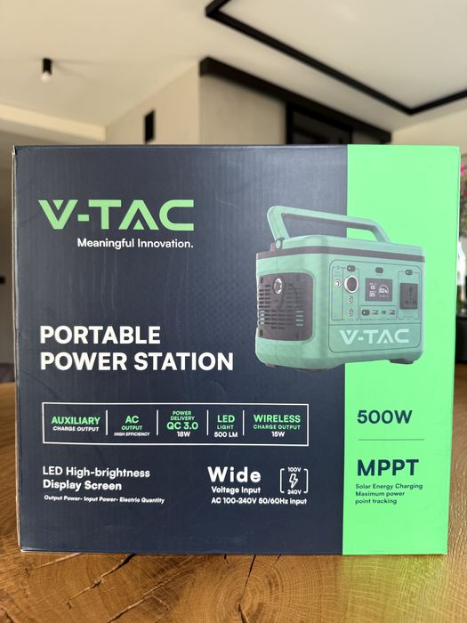 Powerbank/ przenośny magazyn energii V-tac VT-606 500w