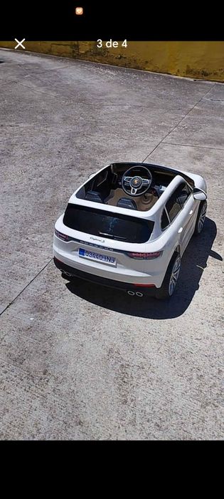 Carro Bateria Porsche Cayenne S 12 v. Comando 2 Assentos Injusa 719
Ca