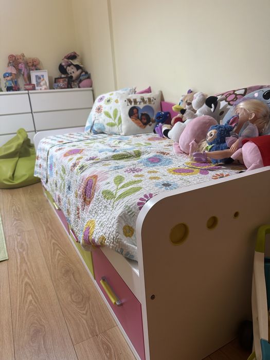 Cama de solteiro criança